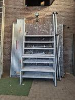 Euroscaffold europen rolsteiger 10.2 mtr werkhoogte, Doe-het-zelf en Verbouw, Steigers, Ophalen, Zo goed als nieuw, Rolsteiger of Kamersteiger