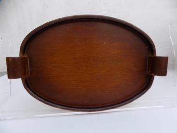 Dienblad blad serveerblad art deco vintage hout antiek  Mooi beschikbaar voor biedingen