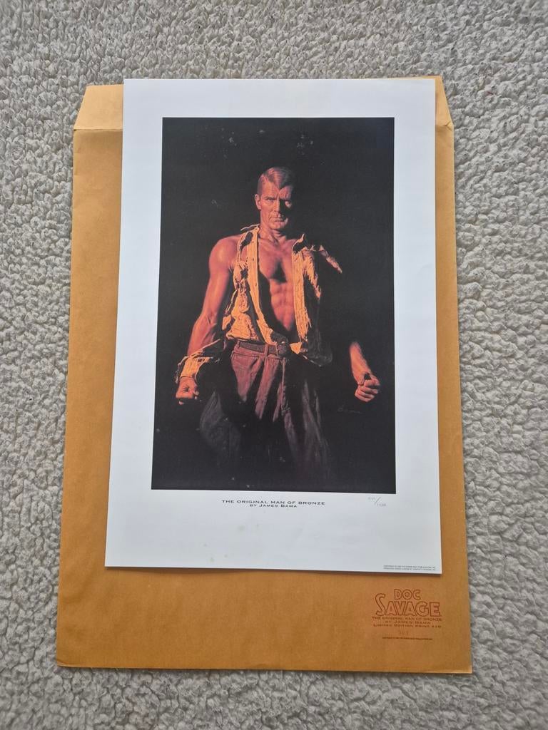 Doc savage man of brons James bama, Ophalen of Verzenden