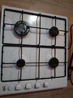 Kookplaat 4 pits, Witgoed en Apparatuur, Kookplaten, Gebruikt, Gas, Vrijstaand, 4 kookzones