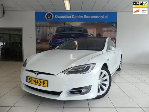 Tesla Model S 75D AWD Autopilot Navigatie Panoramdak Leder X, Auto's, Tesla, Bedrijf, Te koop, Model S, 4x4, ABS, Achteruitrijcamera