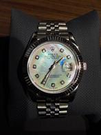 Rolex datejust mother of pearl dial, Ophalen of Verzenden, Zo goed als nieuw, Staal, Rolex
