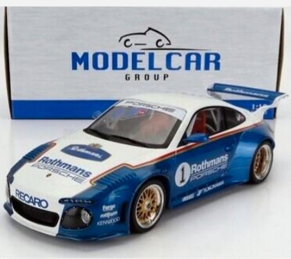 1:18 OPRUIMING!! Porsche 911(997) Rothmans uit 2020 MCG, Hobby en Vrije tijd, Modelauto's | 1:18, Nieuw, Auto, Overige merken