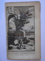 Gravure Zeeland stadswapens kaarten oogst zeevaart Tirion, Antiek en Kunst, Kunst | Etsen en Gravures, Verzenden