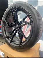 Audi ABT velgen 21 inch 5x112 Q5 Q3 A6 A7 hankook banden, 255 mm, Banden en Velgen, Zomerbanden, 21 inch