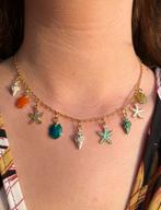 Schelpen Ketting - Beach Vibe, Sieraden, Tassen en Uiterlijk, Kettingen, Overige materialen, Verstelbaar, Nieuw, Ophalen of Verzenden