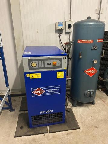 Airpress Compressor geluidgedempt incl drukvat beschikbaar voor biedingen