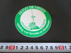 sticker rotterdam hugo de vries hovenier bloembinder opleidi, Ophalen, Zo goed als nieuw, Bedrijf of Vereniging