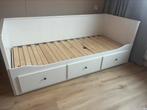 Bedbank Hemnes van Ikea, Ophalen, Gebruikt, Eenpersoons, Wit