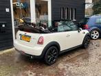 MINI Cabrio 1.6 Cooper Airco/Audio/Leer/Lm (bj 2009), Auto's, Gebruikt, 4 cilinders, Cabriolet, 4 stoelen