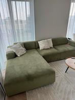 Westwing Green Velvet Couch, Huis en Inrichting, Banken | Sofa's en Chaises Longues, Ophalen, Zo goed als nieuw, Vierpersoons of meer