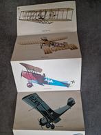 Uitklapfolder Aviodome 10 oude vliegtuigen, Ophalen of Verzenden, Zo goed als nieuw, Kaart, Foto of Prent