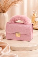 Partij tassen roze Mihella glitter schoudertasjes, NHP international, Sales@nhp-international.com, Ophalen of Verzenden, Roze