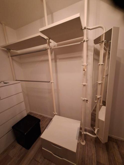 2 kleding stellingen voor een inloopkast van Ikea, Huis en Inrichting, Kasten | Schoenenrekken, Zo goed als nieuw, Ophalen