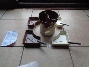 Casa Wine&Dine Fondue set voor chocolade beschikbaar voor biedingen