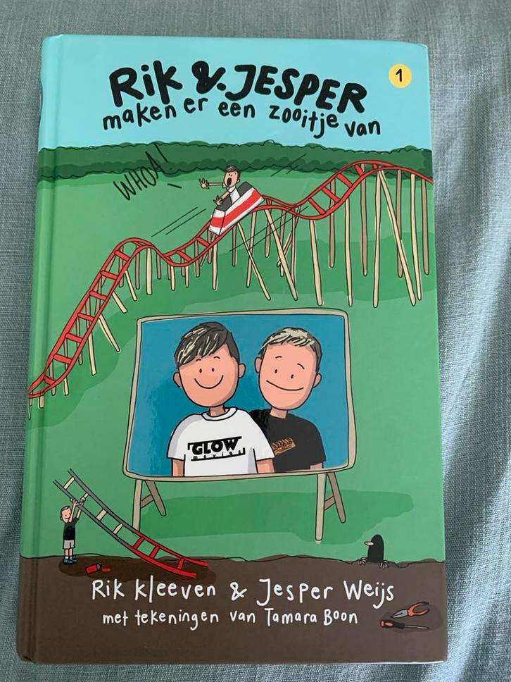 Rik & Jesper maken er een zooitje van - Jeugdboek, Boeken, Kinderboeken | Jeugd | onder 10 jaar, Zo goed als nieuw, Fictie algemeen