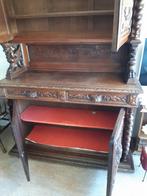 Jachtkast met houtsnijwerk, Antiek en Kunst, Antiek | Meubels | Kasten, Ophalen