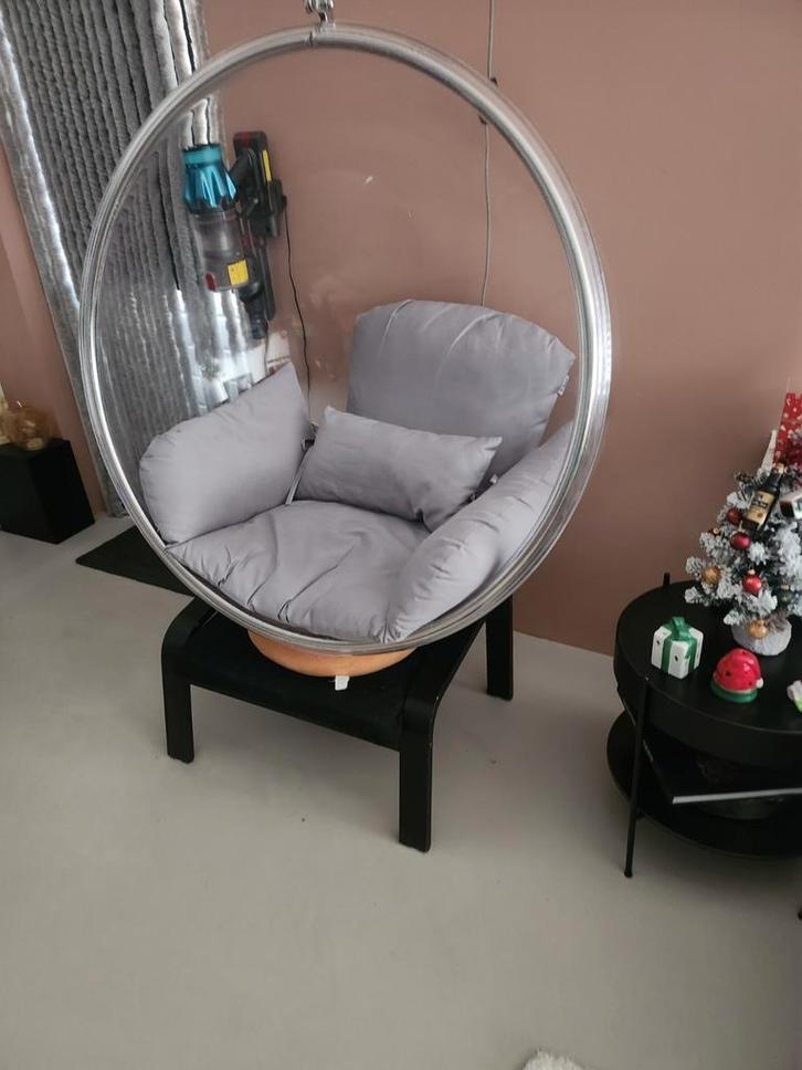 Bubble chair hangstoel, Tuin en Terras, Tuinstoelen, Kunststof, Ophalen