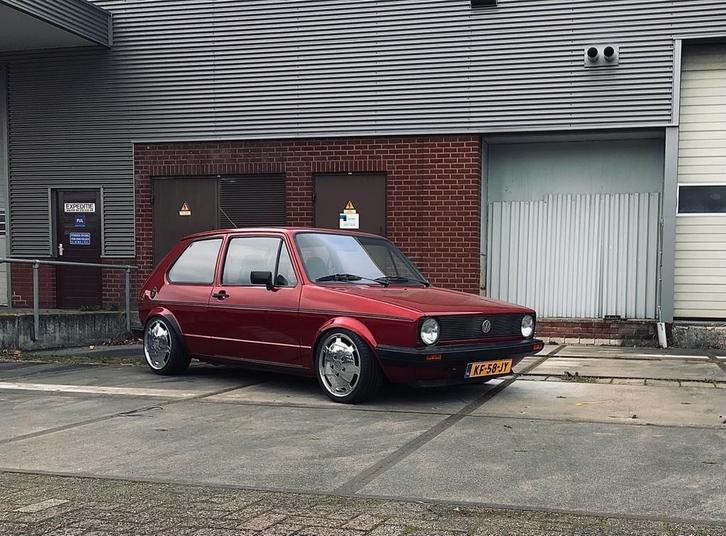 Volkswagen Golf 1.1 C 37KW 1983 Rood, Auto's, Volkswagen, Particulier, Golf, Benzine, Hatchback, Handgeschakeld, Origineel Nederlands
