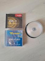 Lege DVD-R en CD-R disks, Computers en Software, Beschrijfbare discs, Op spindel, Nieuw, Ophalen of Verzenden, Dvd