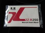 Kawasaki ZZ - R 250 Handleiding, Motoren, Handleidingen en Instructieboekjes, Verzenden, Kawasaki