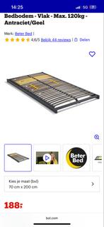 2x Beter Bed bossflex 400 Lattenbodem verstelbaar 140/70x200, Huis en Inrichting, Slaapkamer | Matrassen en Bedbodems, Gebruikt