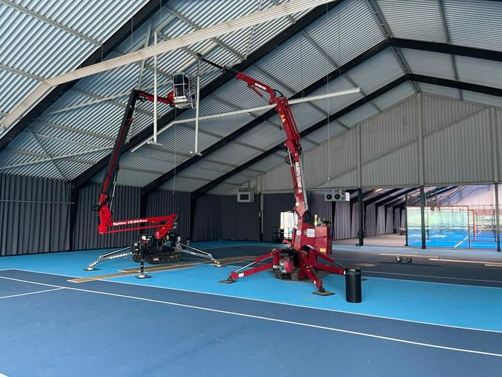 Huur voordelig een mini, spin, spider, compact hijskraan, Diensten en Vakmensen, Verhuur | Gereedschap en Machines