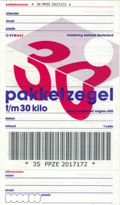 Pakketzegel 60 Proforms  Lees Info, Postzegels en Munten, Postzegels | Nederland, Postfris, Na 1940, Verzenden