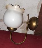Lamp lampen vintage koperen wandlampjes, Antiek en Kunst, Ophalen of Verzenden