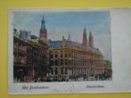 Ansichtkaart amsterdam, postkantoor, Verzamelen, Ansichtkaarten | Nederland, Ophalen of Verzenden, 1940 tot 1960, Gelopen, Noord-Holland