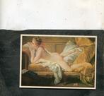 Fotokaart F. Boucher - Jong liggend meisje, Verzenden, 1980 tot heden, Ongelopen, Overige thema's