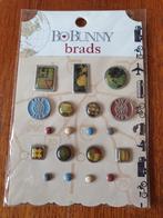 BoBunny brads "Detour brads", Ophalen of Verzenden, Nieuw, Versiering of Embellishment, Overige merken
