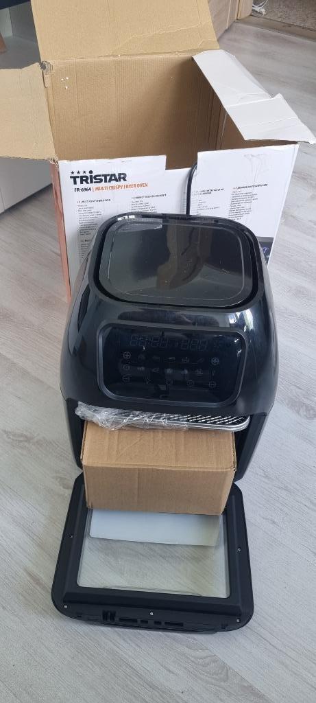 Tristar Airfryer Oven XXL FR-6964 - 10 liter, Witgoed en Apparatuur, Airfryers, Zo goed als nieuw, Airfryer XXL, 1500 gram of meer