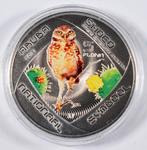 Aruba 5 Florin 2012 - Choco uil, Koningin Beatrix, Zilver, Losse munt, Overige waardes