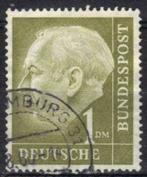 Duitsland Bundespost 1953-1954 - Yvert 72 - Heuss (ST), Postzegels en Munten, Postzegels | Europa | Duitsland, Ophalen, BRD, Gestempeld