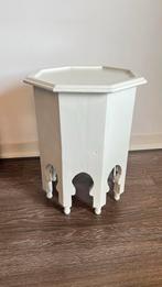 Oosters Bijzettafeltje - Handgemaakt Arabisch Design, Minder dan 55 cm, Gebruikt, Overige vormen, Hout