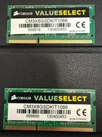 Corsair ValueSelect Intern Geheugen voor MacBook / Laptop, Gebruikt, 8 GB, DDR3, Ophalen of Verzenden