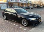 BMW 5-Serie 2.0 520D Touring AUT 2015 Zwart, Bluetooth, Achterwielaandrijving, 1995 cc, 4 cilinders