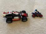 Lego stuntbuggy en motor met poppetje, Kinderen en Baby's, Speelgoed | Duplo en Lego, Ophalen of Verzenden, Gebruikt, Lego