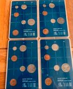 Setjes Florijn munten Utrecht uitgifte 1982/84/85/86 in foli, Postzegels en Munten, Munten | Nederland, Setje, Ophalen of Verzenden