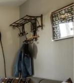 Vintage kapstok metaal met hoedenrek, Antiek en Kunst, Curiosa en Brocante, Ophalen of Verzenden