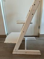 Tripp Trapp stoel - wit (nieuwe model), Ophalen, Gebruikt, Meegroeistoel, Aanschuifbaar