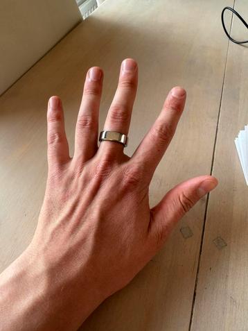 Oura Ring - Heritage - gen2 - Zilver - Maat 11 beschikbaar voor biedingen