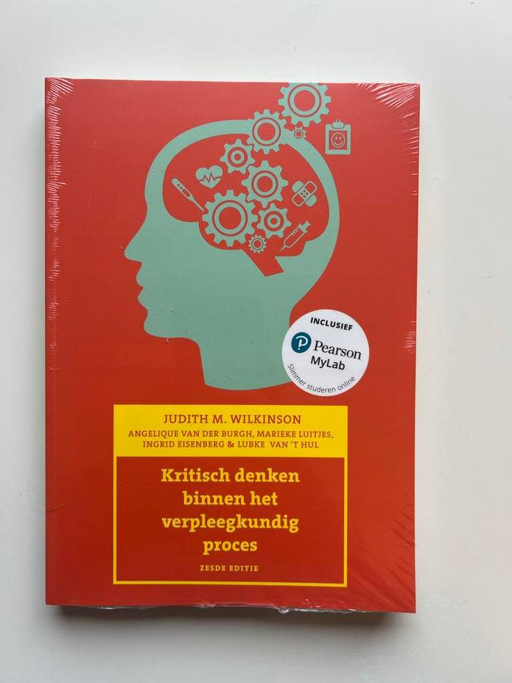 Kritisch Denken Verpleegkundig Proces (6e druk), Boeken, Studieboeken en Cursussen, Nieuw, HBO, Gamma, Ophalen of Verzenden