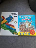 Twee kinderboeken: Eric Carle & Piraten, Ophalen of Verzenden, Zo goed als nieuw, 2 tot 3 jaar, Uitklap-, Voel- of Ontdekboek