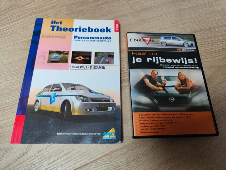 Theorieboek Auto + CD-ROM Rijbewijs B, Boeken, Auto's | Boeken, Zo goed als nieuw, Algemeen, Ophalen of Verzenden