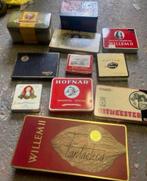 Sigaren blikjes uit vervlogen tijden Vintage verzamelaars., Verzamelen, Blikken, Ophalen of Verzenden, Zo goed als nieuw
