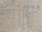 Beton waaltjes waalformaat 20x5x6 37,5m2, Tuin en Terras, Tegels en Klinkers, Ophalen, Gebruikt, Klinkers, 10 m² of meer