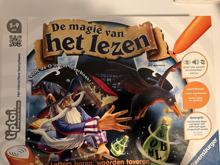 Tiptoi De Magie van het Lezen - Leerzaam!, Kinderen en Baby's, Speelgoed | Educatief en Creatief, Zo goed als nieuw, Taal en Lezen