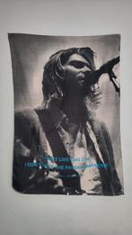 Kurt Cobain vlag, Ophalen of Verzenden, Gebruikt, Poster, Artwork of Schilderij
